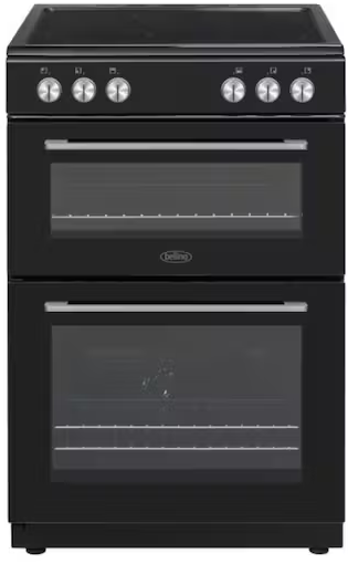 Belling 50cm Cooker Solid Plate - Black | BFSE51DOBK