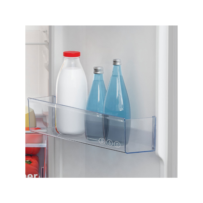 Beko Tall Larder Fridge - White  | LSG4545W - Image 4