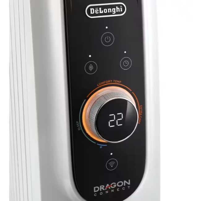 Delonghi Dragon Connect Smart 2.5kw Oil Filled Radiator | TRD51025WIFI - Image 2
