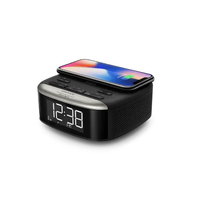 Philips Alarm Clock Radio | Bluetooth FM | Black | TAR7606-10 Philips Alarm Clock Radio | Bluetooth FM | Black | TAR7606-10