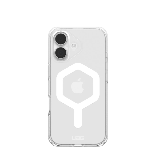 Urban Armour Gear Plyo iPhone 17 Case | MagSafe | Ice/White | 114531114341