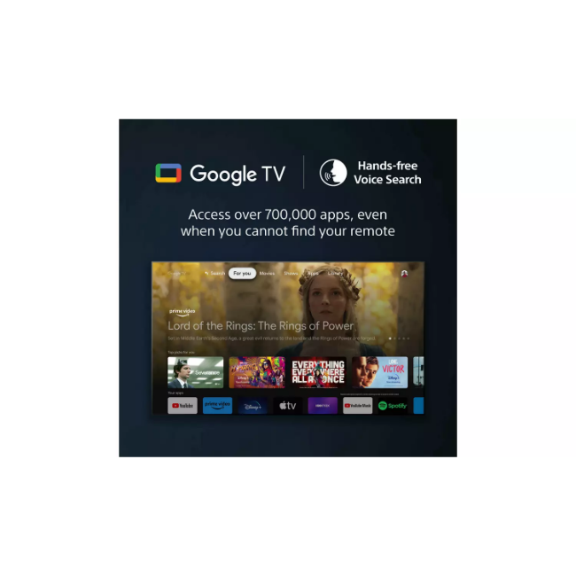 Sony 65" 4K UHD HDR LED Smart Tv | KD65X75WLU - Image 2