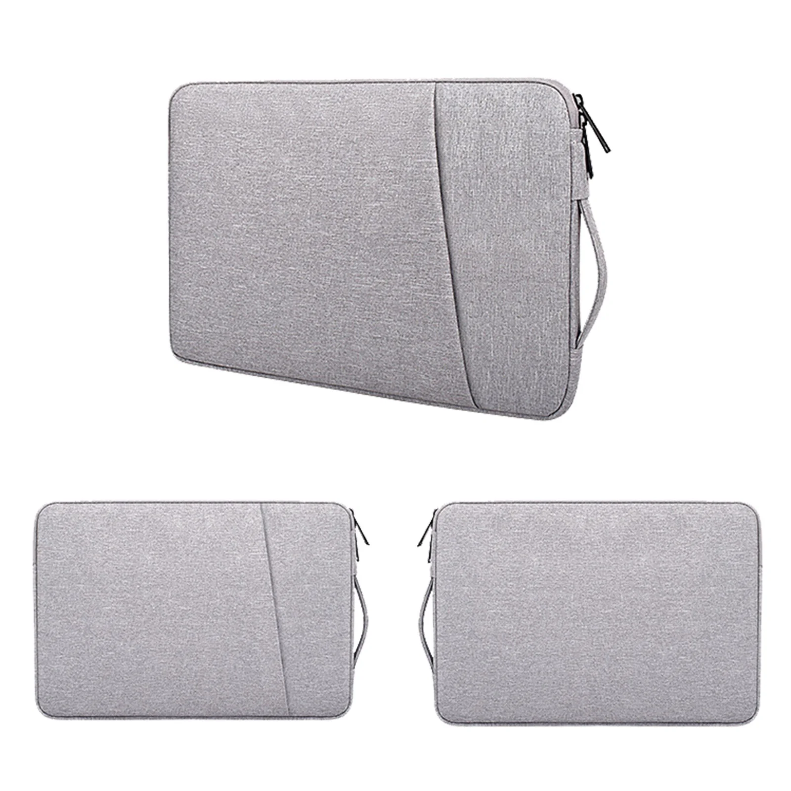 Prevo 14" Laptop Sleeve With Side Pocket - Grey | 262186 - Image 2