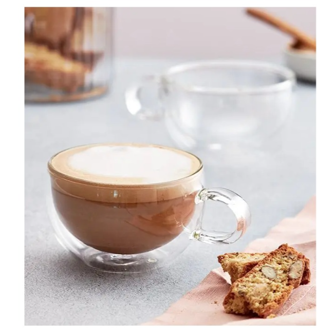 Judge Duo 2 Piece Cappuccino Glass Set | 250ml | JDG62 - Image 2