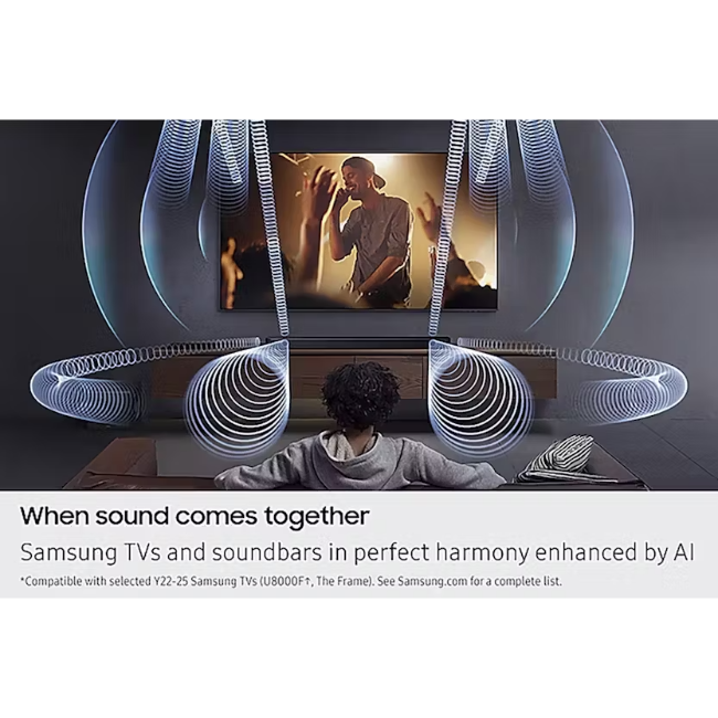 Samsung Q-Series 5.1.2ch Soundbar with Subwoofer - Black | HW-Q800F-XU - Image 5