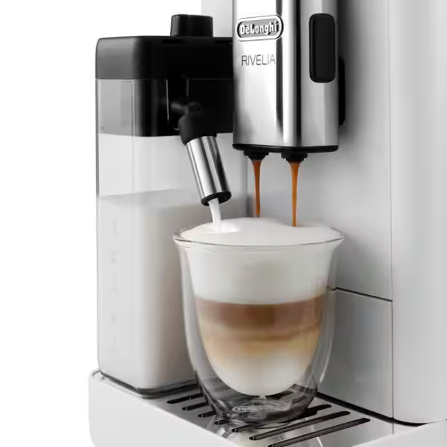 Delonghi Coffee Machine Rivelia - White | EXAM440.55.W - Image 5