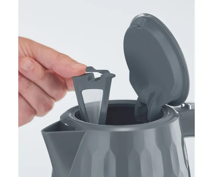 Russell Hobbs 1.7l Honeycomb Kettle - Grey | 26053 - Image 5