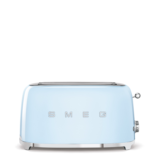Smeg 50's Retro Style 4 Slice Toaster | Pastel Blue | TSF02PBUK - Image 2