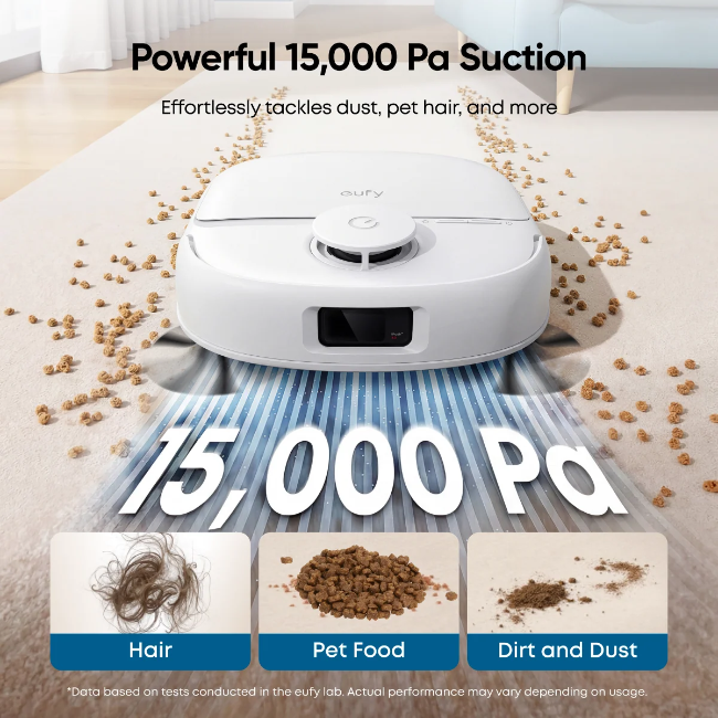 Eufy Omni C28 Robot Vacuum - White | T211AV20 - Image 10