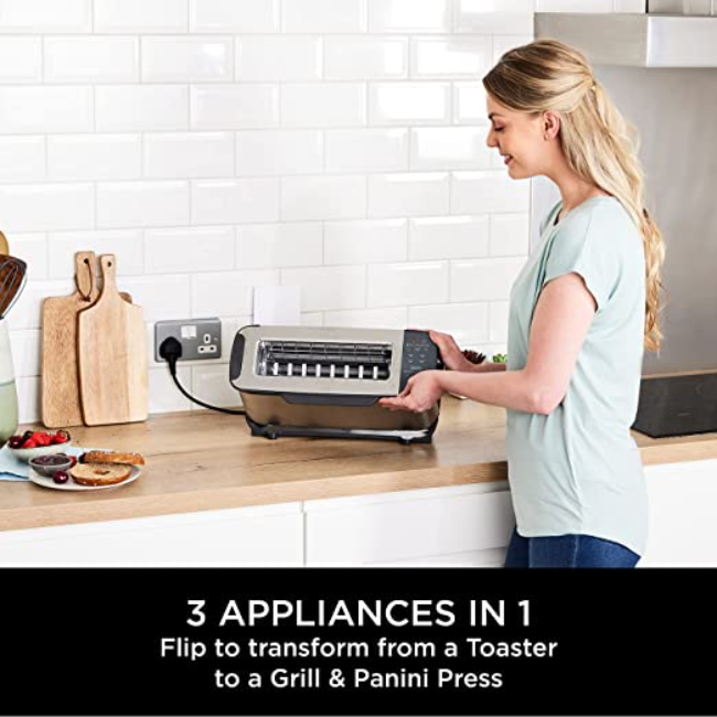 Ninja Foodi 3-in-1 Toaster, Grill & Panini Press | ST200UK - Image 6