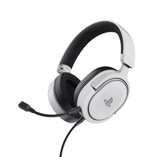 Trust GXT 498 Forta Headset for PS5 - White | T24716 - Image 1 Trust GXT 498 Forta Headset for PS5 - White | T24716 - Image 1