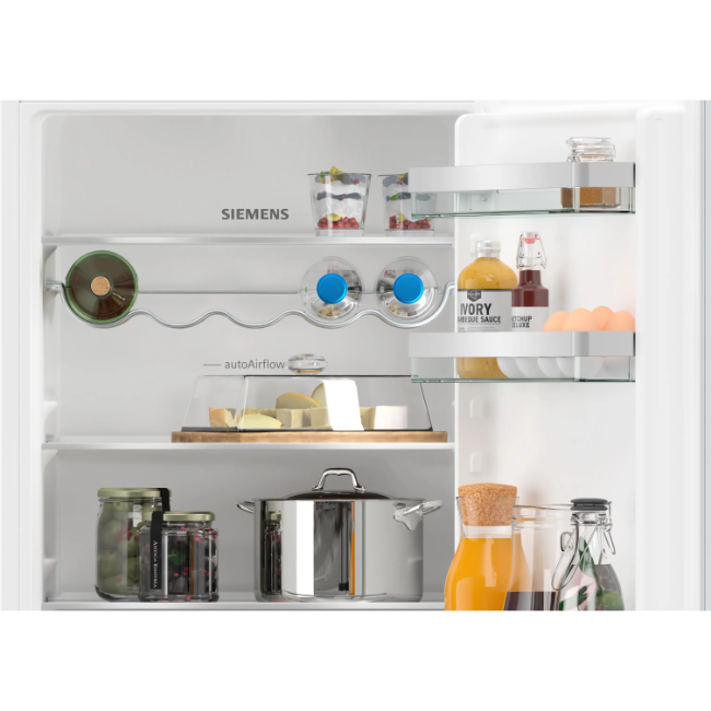 Siemens IQ300 Built-In Fridge-Freezer - White | KI86NVSE0G - Image 2