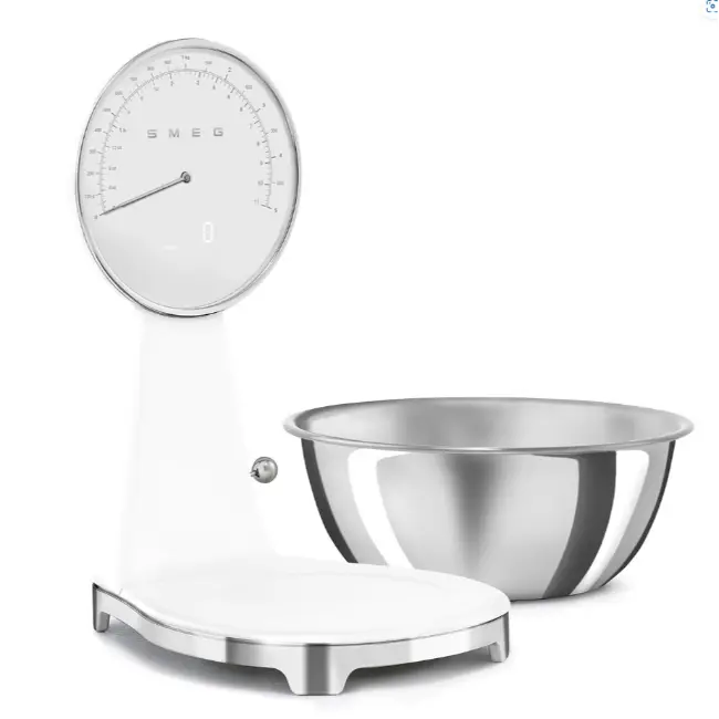 Smeg 50's Style Kitchen Scales | White | KSF01WHWW - Image 5
