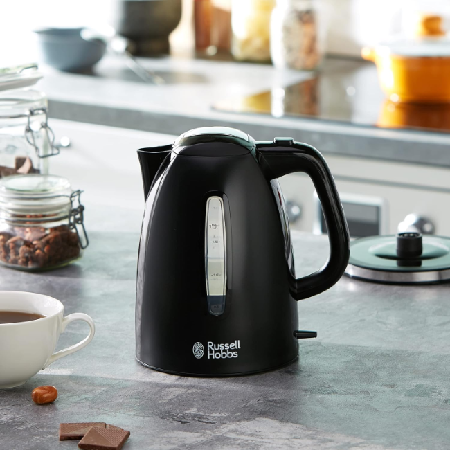 Russell Hobbs 1.7l Textures Plus Kettle | Black | 22591 - Image 4
