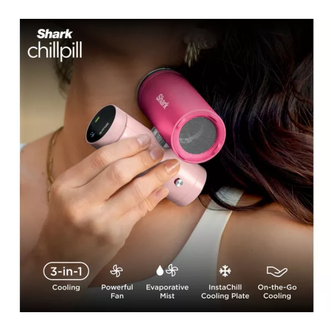 Shark ChillPill 3-in-1 Fan, Mist & InstaChill System | Dragon Fruit | FA022UKPK - Image 2