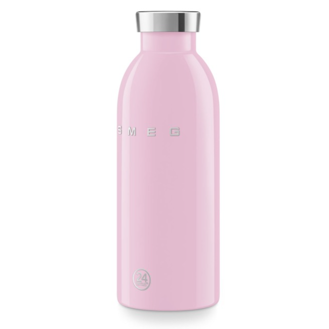 Smeg Insulated Stainless Steel Bottle | 500ml | Pink | WBF01PK - Image 2