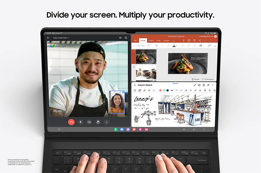 Samsung Galaxy S9 Ultra Tablet | 256GB - Graphite | SM-X910NZAAEUB - Image 7 Samsung Galaxy S9 Ultra Tablet | 256GB - Graphite | SM-X910NZAAEUB - Image 7