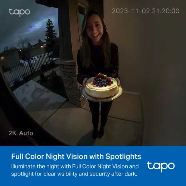 Tapo Smart Video Doorbell Camera | TAPO-D210 - Image 4