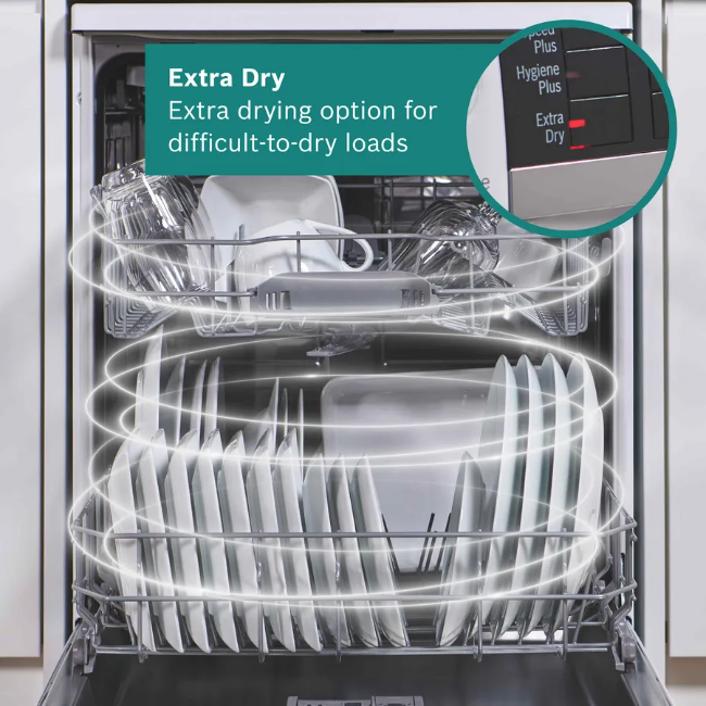 Bosch Series 2 Free-Standing Dishwasher - White | SMS26AW08G - Image 9 Bosch Series 2 Free-Standing Dishwasher - White | SMS26AW08G - Image 9