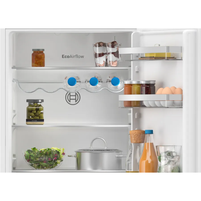 Bosch Series 4 Built-In Fridge-Freezer - White | KIN86VFE0G - Image 4