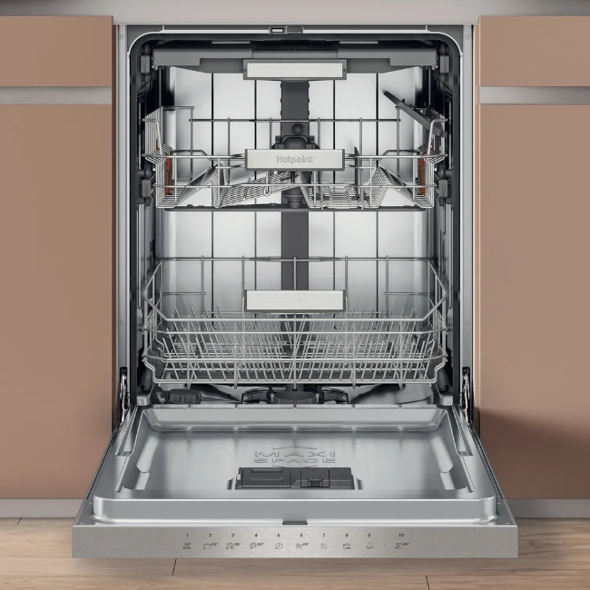 Hotpoint MaxiSpace Semi-Integrated Dishwasher - Neutral | H5PC15M6UK - Image 2