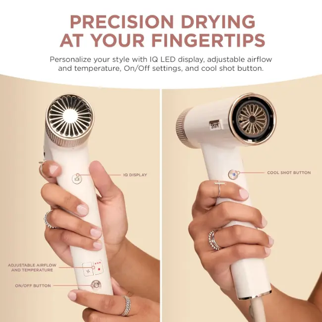Shark SpeedStyle Essential High Velocity Hairdryer | Silk | HD301UK - Image 5 Shark SpeedStyle Essential High Velocity Hairdryer | Silk | HD301UK - Image 5