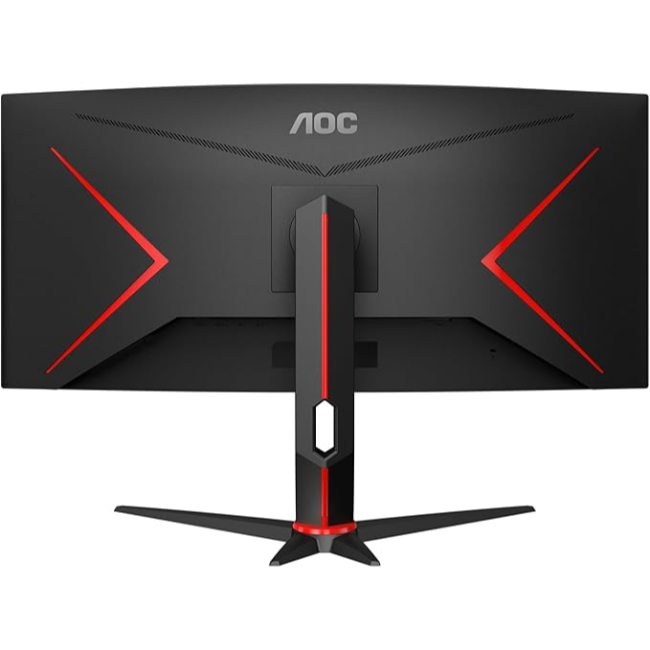AOC 34" WQHD Curved Monitor - Black | CU34G2XP-BK - Image 4