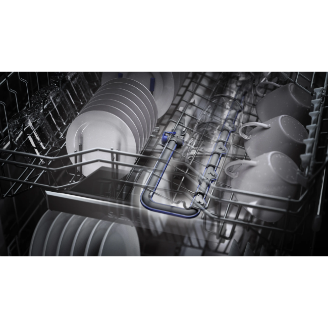 Siemens IQ500 Fully-Integrated Dishwasher - Black | SN95EX12CG - Image 9