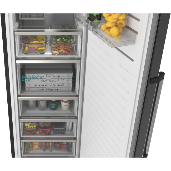 Siemens IQ500 Free-Standing Freezer - Black Steel | GS36NAXCG - Image 4