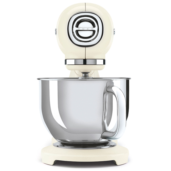 Smeg Retro 50's Style Stand Mixer - Cream | SMF03CRUK - Image 5 Smeg Retro 50's Style Stand Mixer - Cream | SMF03CRUK - Image 5