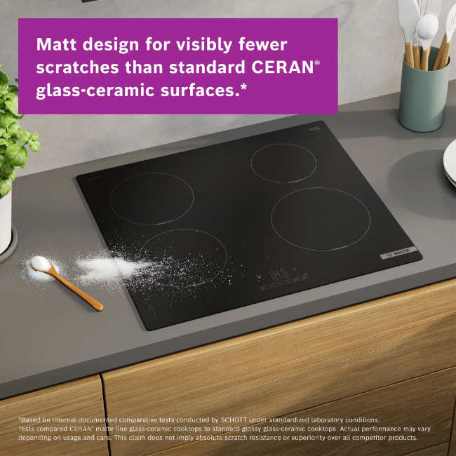 Bosch Series 4 Induction Hob 60cm - Matt Black | PIE61ABB5E - Image 8