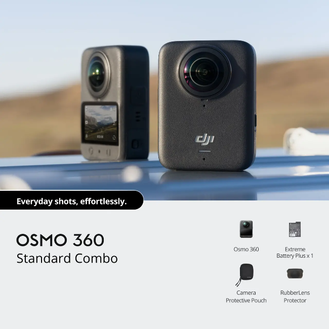 Dji Osmo 360 Standard Combo Camera - Black | CPOS.00000441.01 - Image 7