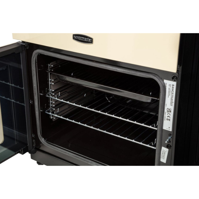 Rangemaster Classic 60cm Induction Cooker Cream & Chrome | CLA60EICR/C - Image 4