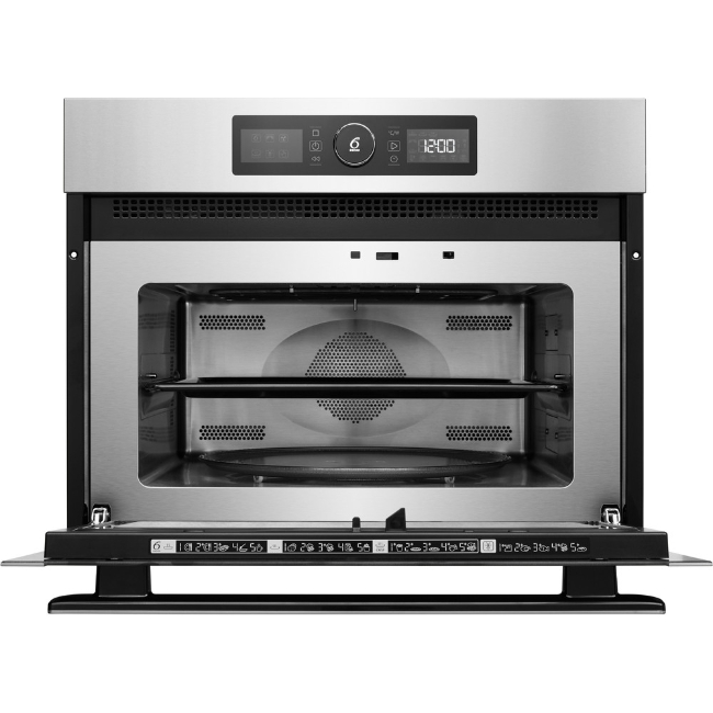 Whirlpool 6th Sense Built-in Microwave Oven in Stainless Steel | AMW 9615/IX UK - Image 3 Whirlpool 6th Sense Built-in Microwave Oven in Stainless Steel | AMW 9615/IX UK - Image 3