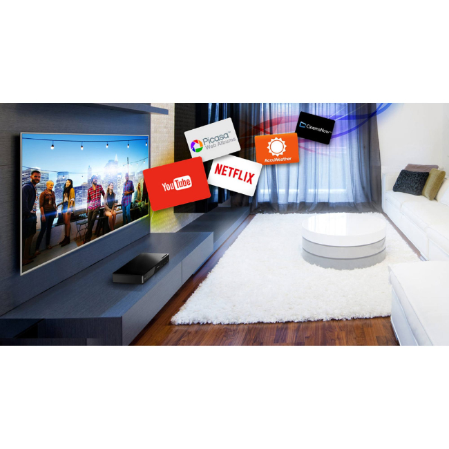 Panasonic Smart Network Blu-ray DVD Player | DMP-BD84EB-K - Image 4 Panasonic Smart Network Blu-ray DVD Player | DMP-BD84EB-K - Image 4