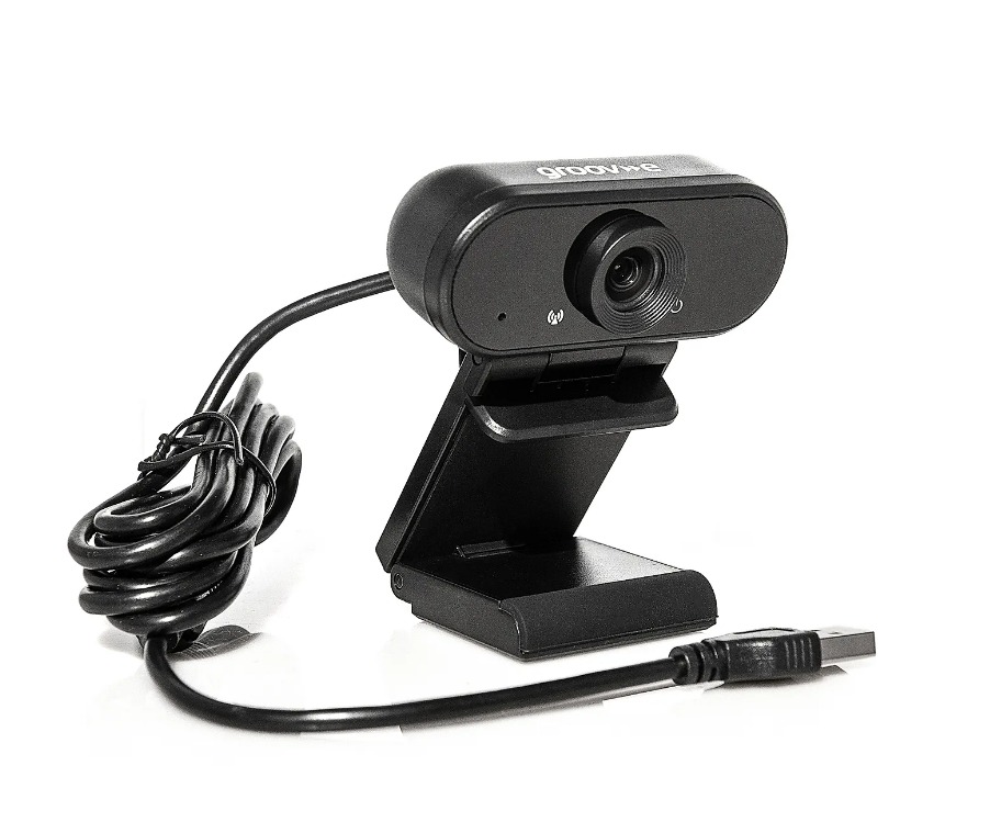 Groove Full HD 1080P USB Webcam with Tripod Mount | GVPC11BK - Image 2