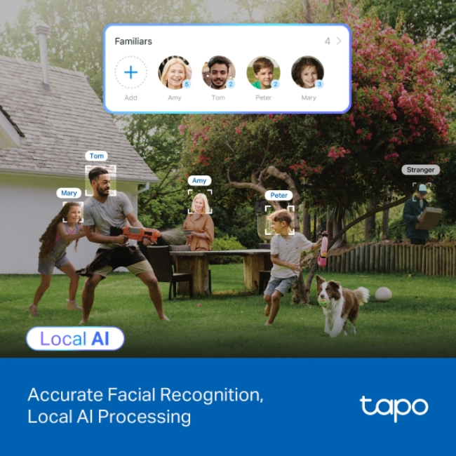TP Link Tapo Home Security Camera|4k Pan /Tilt - White | TAPO-C560WS - Image 11