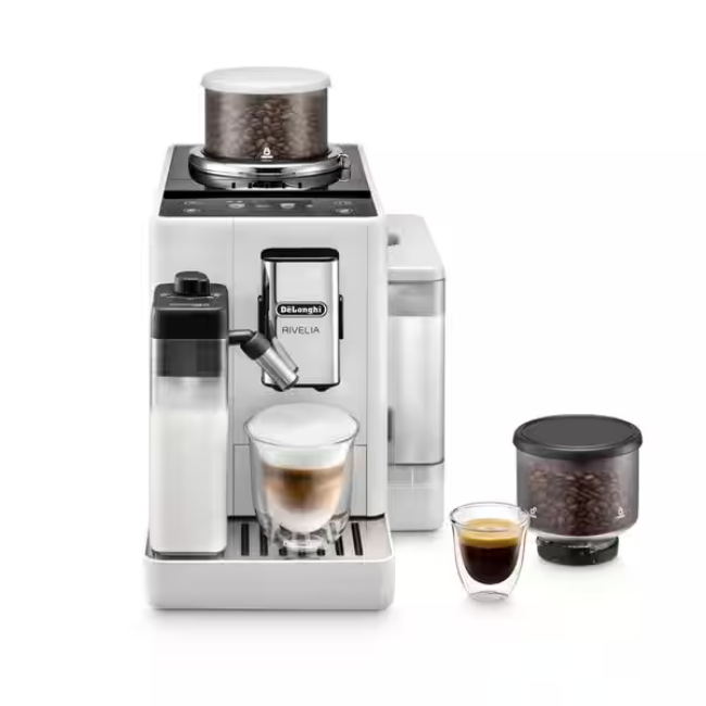 Delonghi Coffee Machine Rivelia - White | EXAM440.55.W Delonghi Coffee Machine Rivelia - White | EXAM440.55.W