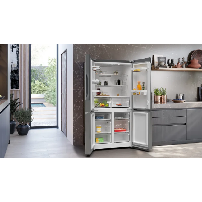 Siemens Fridge Freezer 4 Door - Brushed Steel | KF96NVPEAG - Image 9