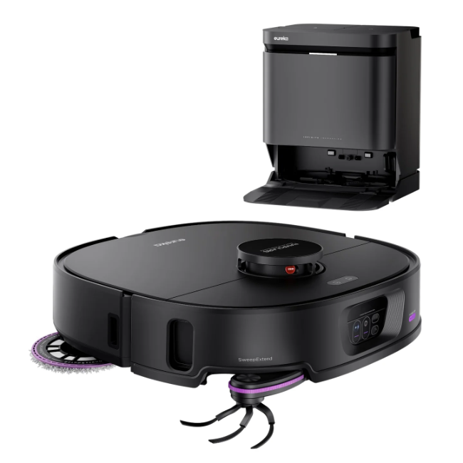 Eureka J15 Max Ultra Robot Vac + Aio Docking Station - Grey/Black | SNERJ15MAXULT - Image 7