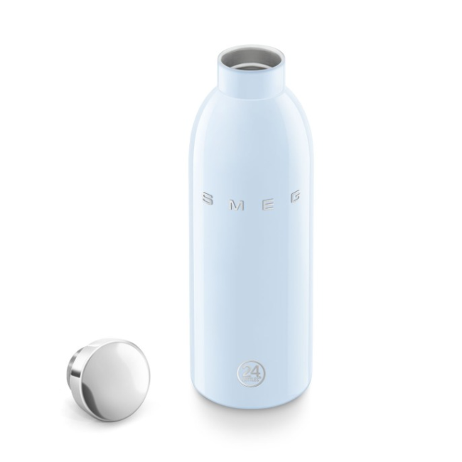 Smeg Insulated Stainless Steel Bottle | 500ml | Pastel Blue | WBF01PB - Image 3