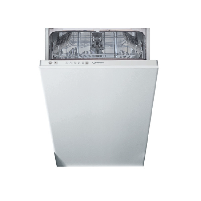 Indesit Slimline Integrated Dishwasher - White | DI9E2B10UK