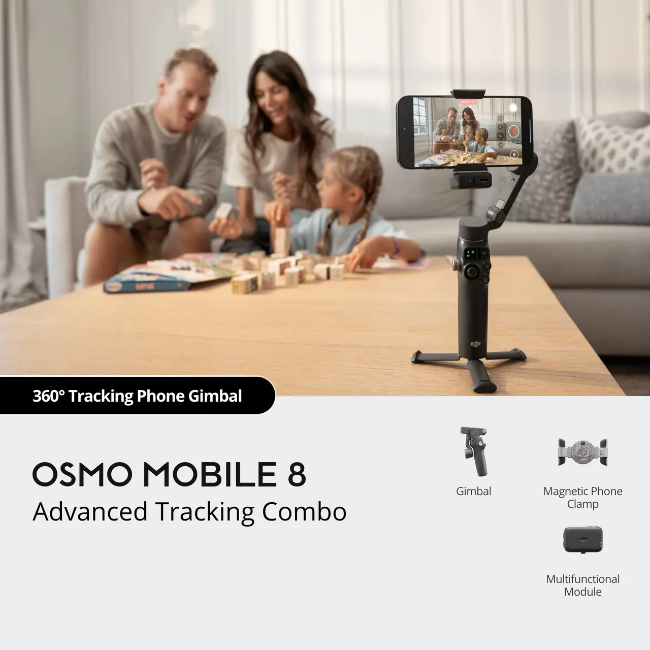 Dji Osmo Mobile 8 Gimbal - Grey | CPOS.00000492.01 - Image 5
