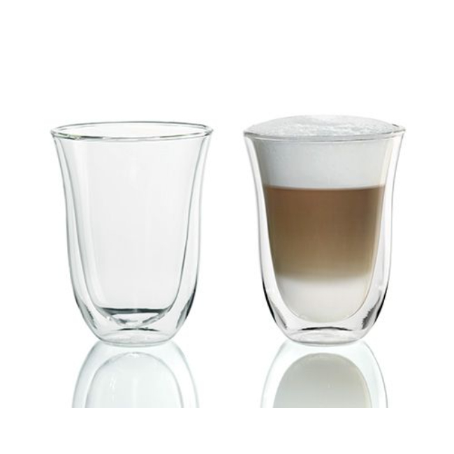 Delonghi Latte Macchiato Glasses X2 220ml | DLSC312 - Image 2