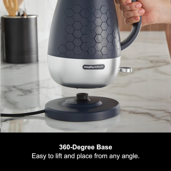 Morphy Richards Cassini 1.7L Jug Kettle | Outer Space Blue | 103021 - Image 4