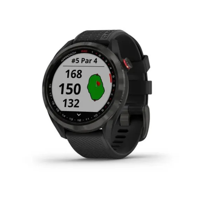 Garmin Approach S42 Gunmetal Golf Watch - Black | 010-02572-00 - Image 2