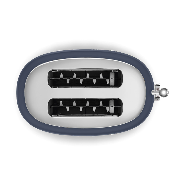 Smeg 50's Retro Style 2 Slice Toaster | Navy Blue | TSF01NBUK - Image 4