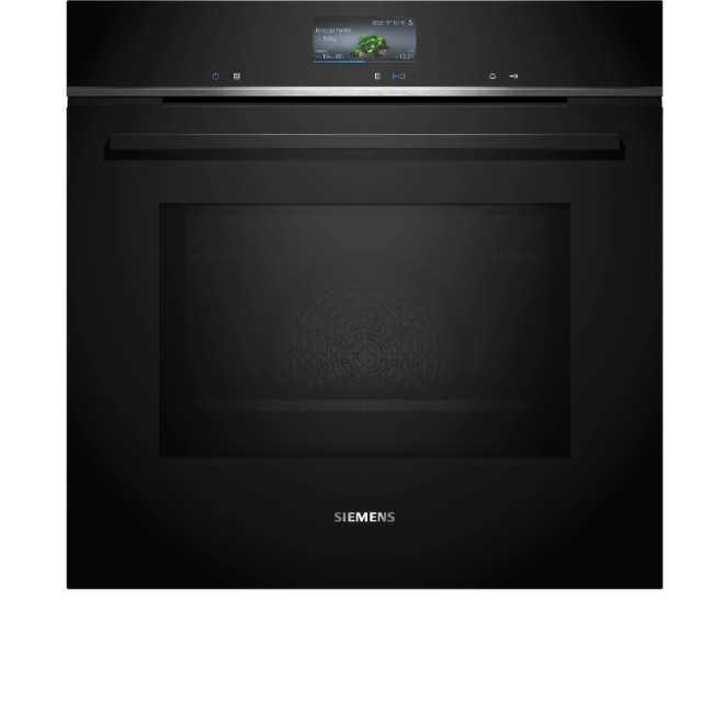 Siemens IQ700 Built-In Oven With Microwave-Function 60x60 cm - Black | HM776G1B1B