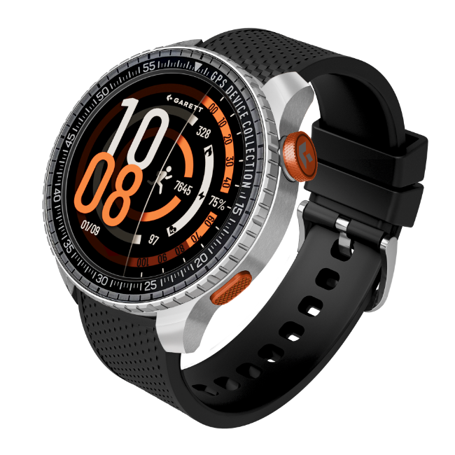 Garret Compass GPS Smartwatch - Silver Steel | COMPASS-SILVR - Image 7