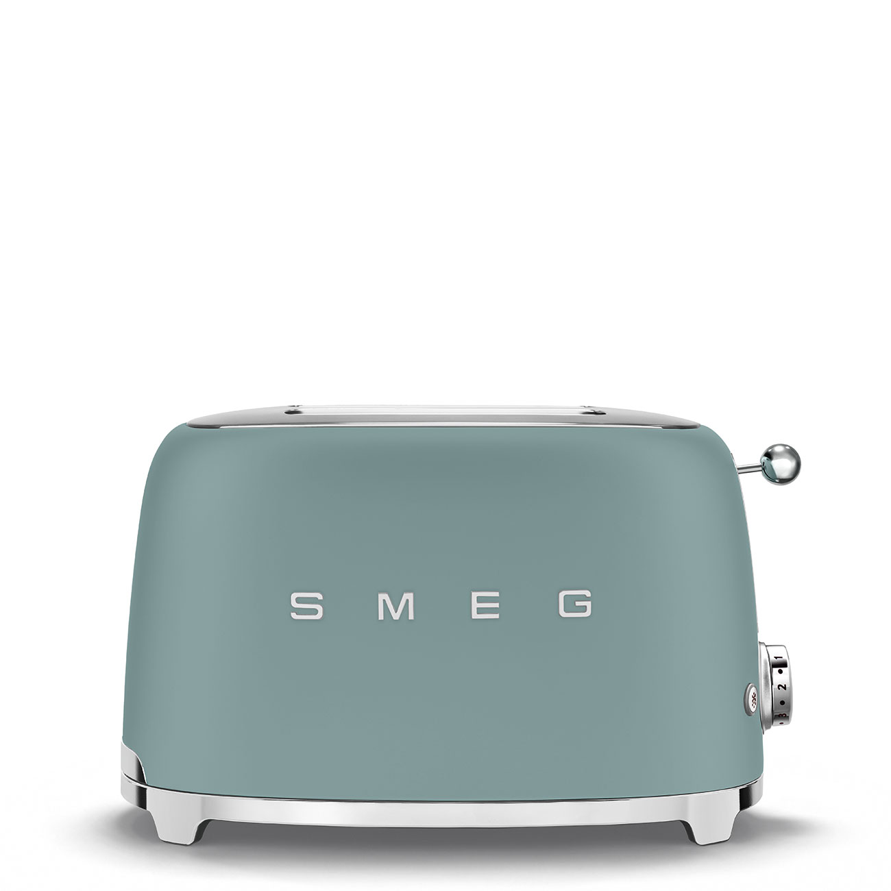 Smeg 2 Slice Toaster - Emerald Green | TSF01EGMUK Smeg 2 Slice Toaster - Emerald Green | TSF01EGMUK